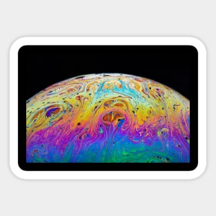 Soap Bubble Close Up Sticker